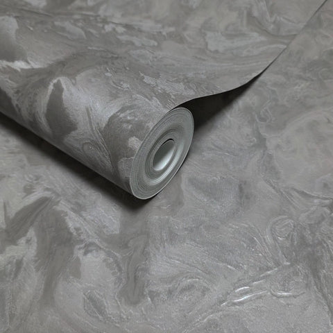 Z15523 Modern Shimmer taupe gray faux silk fabric textured contemporary wallpaper rolls
