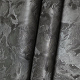 Z15525 Shimmer charcoal dark gray taupe black faux silk fabric textured Wallpaper rolls