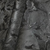 Z15525 Shimmer charcoal dark gray taupe black faux silk fabric textured Wallpaper rolls