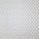 Z15538 Embossed beige cream brass faux fabric textured diamonds contemporary Wallpaper
