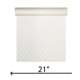 Z15538 Embossed beige cream brass faux fabric textured diamonds contemporary Wallpaper
