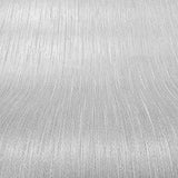 Z15549 Light Gray silver metallic faux fabric textured stria lines textures Wallpaper
