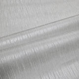 Z15549 Light Gray silver metallic faux fabric textured stria lines textures Wallpaper
