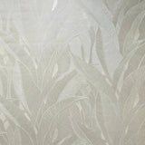 Z16706 Beige tan pearl Shimmer tropical banana leaves Faux Fabric Textured Wallpaper 3D