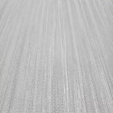 Z18908 Modern grayish Off white Textured plain vertical lines faux fabric Wallpaper