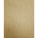 Z18912 Yellow Beige gold metallic Textured plain vertical lines faux fabric Wallpaper
