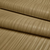 Z18912 Yellow Beige gold metallic Textured plain vertical lines faux fabric Wallpaper
