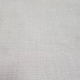 Z18918 Off white woven faux sackcloth fabric torn distressed textured modern Wallpaper