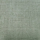 Z18919 Distressed Mint green gray faux sisal grass sackcloth fabric textured wallpaper