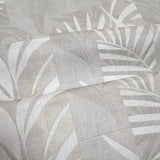 Z18924 Smokey Taupe Textured herbal floral leaves faux fabric patchwork tiles Wallpaper