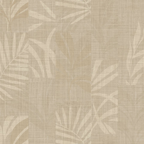 Z18924 Trussardi textured Tropical leaves wallpaper