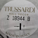 Z18944 Trussardi textured plain faux fabric wallpaper