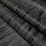 Z20109 Modern charcoal black gray silver sparkles vertical streaks textured Wallpaper