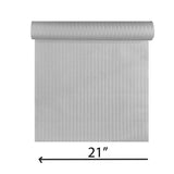 Z21102 Modern Gray silver metallic faux wicker bamboo Textured contemporary wallpaper
