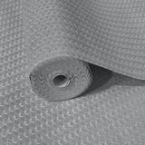 Z21102 Modern Gray silver metallic faux wicker bamboo Textured contemporary wallpaper
