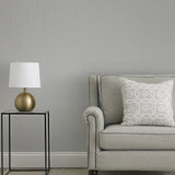 Z21102 Modern Gray silver metallic faux wicker bamboo Textured contemporary wallpaper
