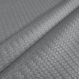 Z21102 Modern Gray silver metallic faux wicker bamboo Textured contemporary wallpaper
