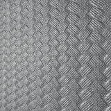 Z21102 Modern Gray silver metallic faux wicker bamboo Textured contemporary wallpaper
