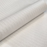 Z21104 Embossed soft off white subtle woven faux wicker bamboo Textured wallpaper rolls
