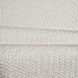 Z21105 Embossed Beige taupe cream subtle woven faux wicker bamboo Textured wallpaper 3D
