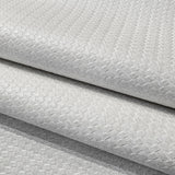 Z21108 Modern beige off white cream faux wicker bamboo Textured contemporary wallpaper
