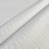 Z21108 Modern beige off white cream faux wicker bamboo Textured contemporary wallpaper
