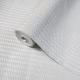 Z21108 Modern beige off white cream faux wicker bamboo Textured contemporary wallpaper
