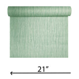 Z21141 Vinyl Modern Embossed soft mint green plain faux grasscloth textured Wallpaper
