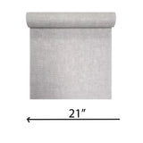 Z21719 Light gray plain faux woven thread sackcloth fabric textured modern Wallpaper