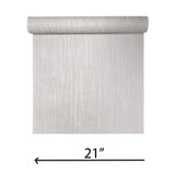 Z21732 Ivory off white cream crashed faux silk fabric plain textured Modern Wallpaper