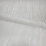 Z21732 Ivory off white cream crashed faux silk fabric plain textured Modern Wallpaper