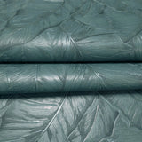Z30305 Tropical banana palm Leaves teal blue green botanical textured leaf wallpaper 3D