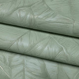 Z30309 Tropical banana palm Leaves mint green botanical textured leaf modern wallpaper