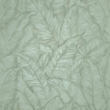 Z30309 Tropical banana palm Leaves mint green botanical textured leaf modern wallpaper
