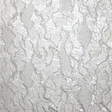 Z34909 Embossed light gray tan brass gold heavy textured faux stitched fabric wallpaper
