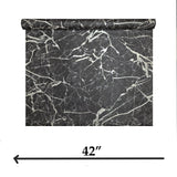 Z34913 Charcoal gray ivory off white faux marble cracked plaster textured Wallpaper 3D