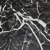 Z34913 Charcoal gray ivory off white faux marble cracked plaster textured Wallpaper 3D