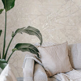 Z34919 Ivory gold brass gold metallic faux marble cracked plaster textured Wallpaper 3D