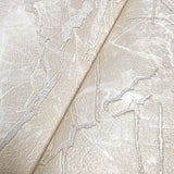 Z34919 Ivory gold brass gold metallic faux marble cracked plaster textured Wallpaper 3D