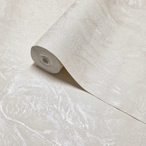 Z34926 Plain Contemporary beige cream Faux concrete plaster Textured modern Wallpaper
