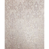 Z34931 Embossed Rose gold metallic faux plaster textured Victorian damask Wallpaper 3D
