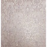 Z34931 Embossed Rose gold metallic faux plaster textured Victorian damask Wallpaper 3D
