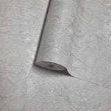 Z34934 Plain Contemporary light gray Faux concrete plaster Textured modern Wallpaper 3D