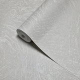 Z44844 Textured soft light gray cream faux rusted industrial carbon plain Wallpaper 3D