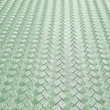 Z44848 Faux Wicker bamboo pattern pistachio sage light green textured modern Wallpaper