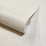 Z46019 Modern wave lines soft beige cream Faux leather Imitation Textured Wallpaper 3D