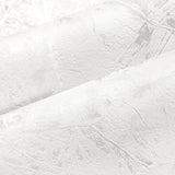 Z46049 Plain Contemporary Shimmer off white Faux Silk Fabric plaster Textured Wallpaper
