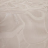Z64803 Shimmer rose beige tan cream modern wallpaper textured faux wavy silk fabric 3D
