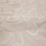 Z64803 Shimmer rose beige tan cream modern wallpaper textured faux wavy silk fabric 3D

