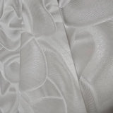 Z64806 Satin Taupe cream modern lux waves wallpaper textured faux wavy silk fabric 3D
